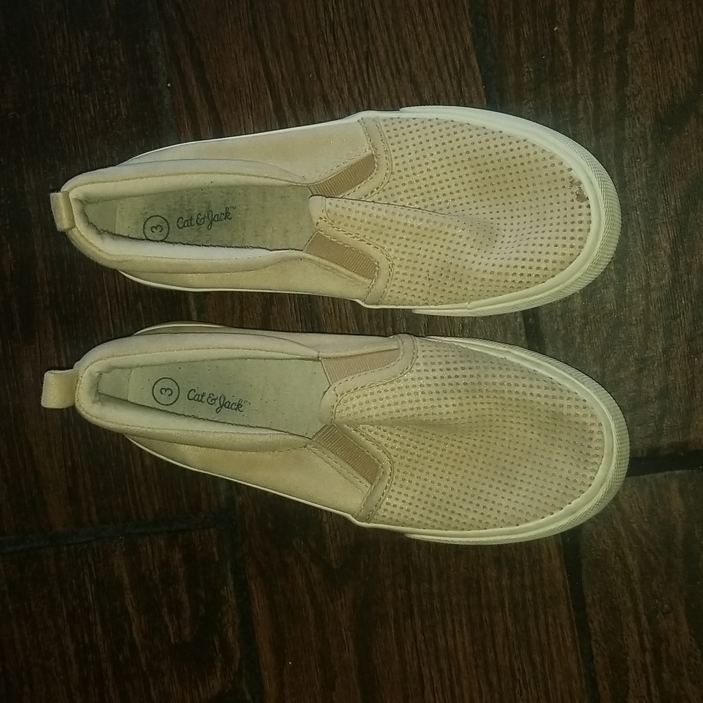 Cat and jack girls slip on shoes